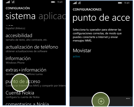 configurar apn movistar claro nicaragua windows phone lumia